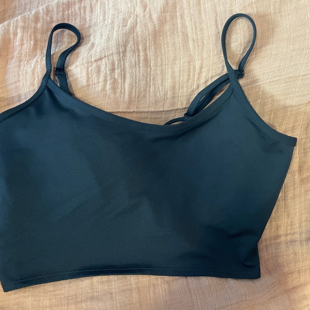 Black PINK Active Crop Bra Top M Sports